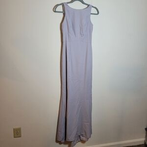 Amsale Sleeveless Lavender Maxi Gown Evenings Wedding Guest Size 2